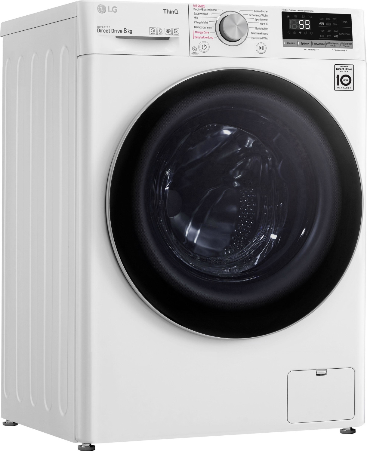 Wasmachine LG F4WV508S1