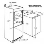 Inbouw koelkast AEG SFB51021AS