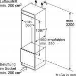 Inbouw koelkast Bosch KIL52AFE0