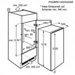 Inbouw koelkast Electrolux ERN2212AOW